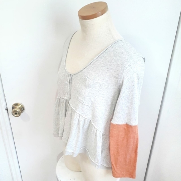 NWT Free People Heart of Mine Peplum Top Small - Picture 7 of 8